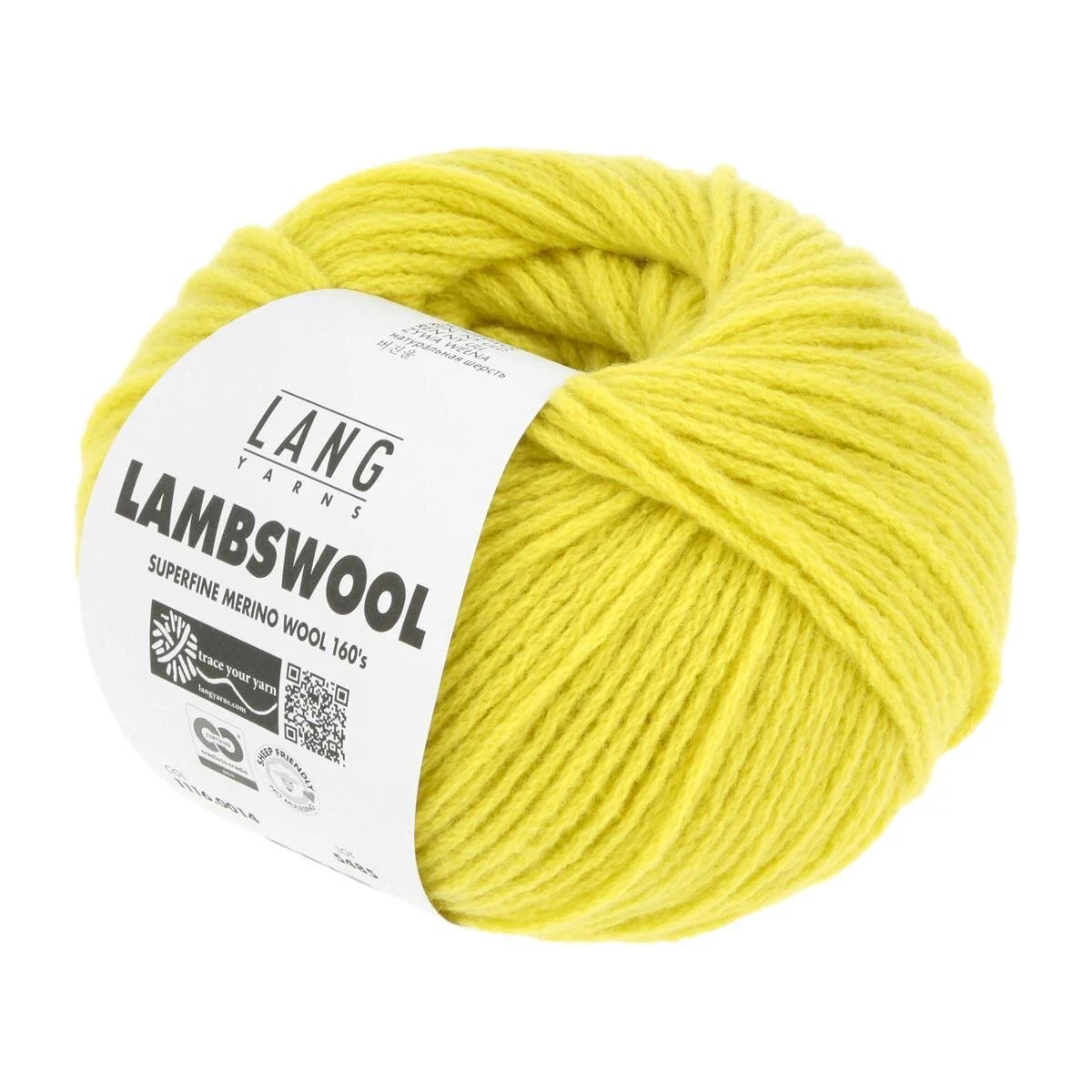 Lang Yarns - Lambswool 0014 gelb