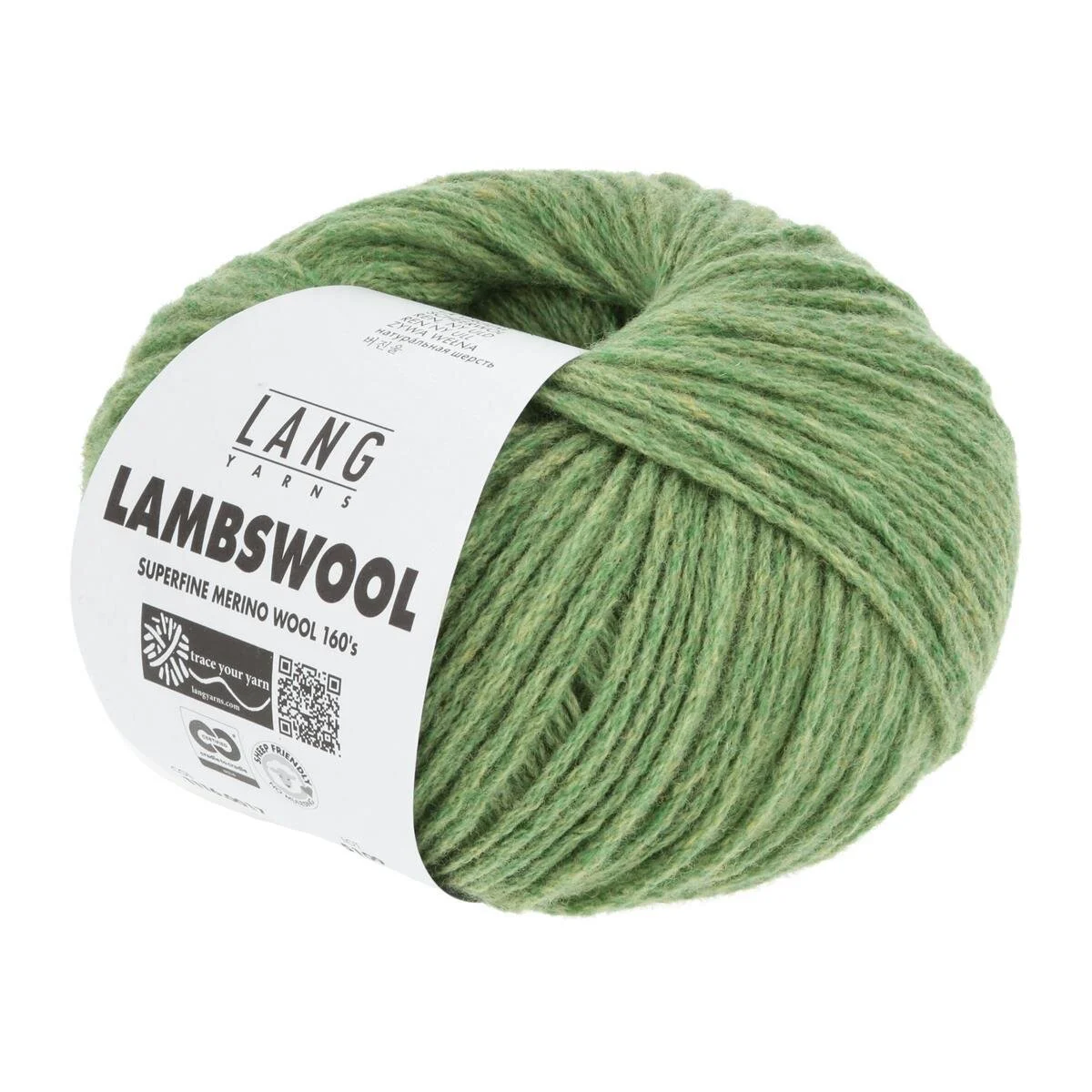Lang Yarns - Lambswool 0017 grün melange