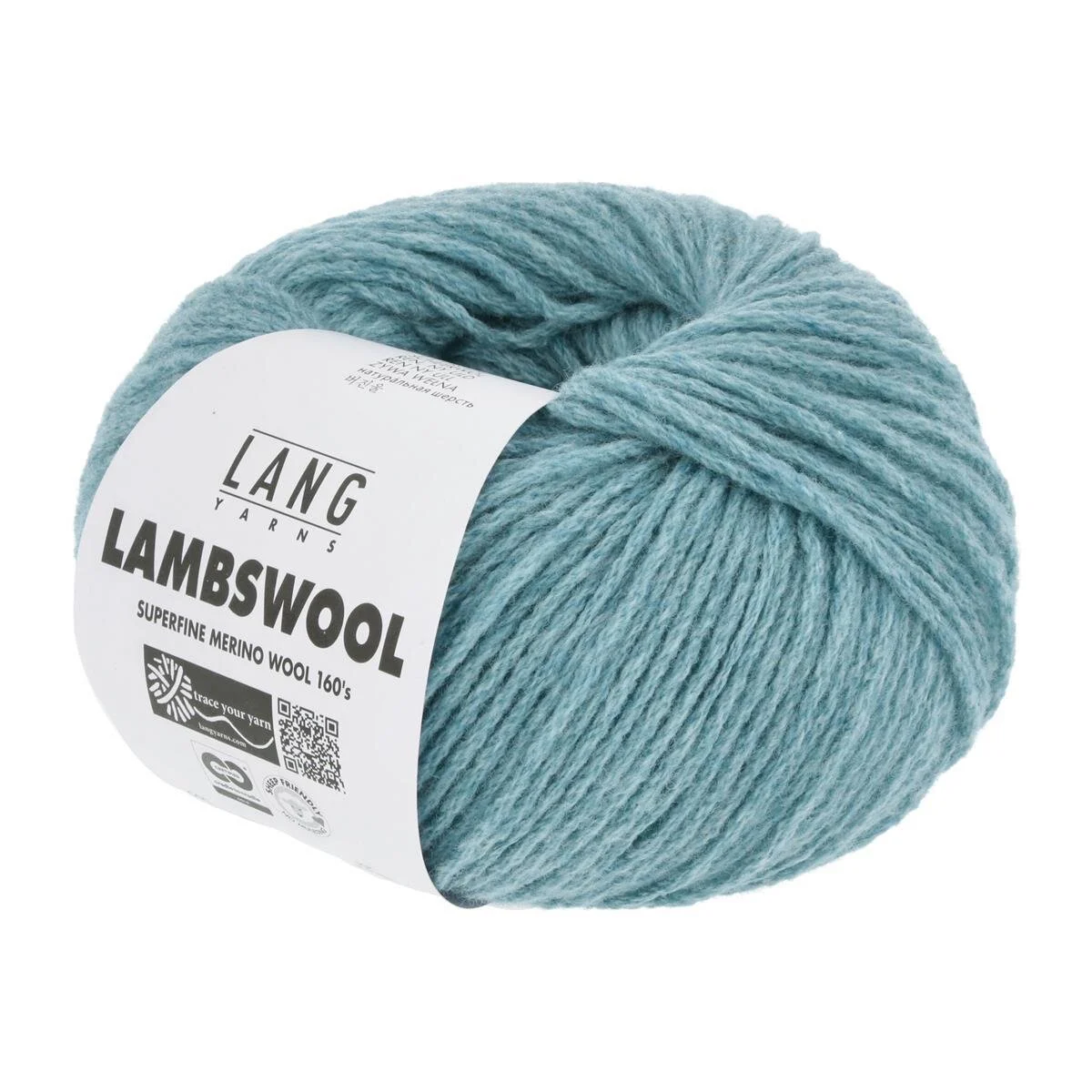 Lang Yarns - Lambswool 0078 türkis melange