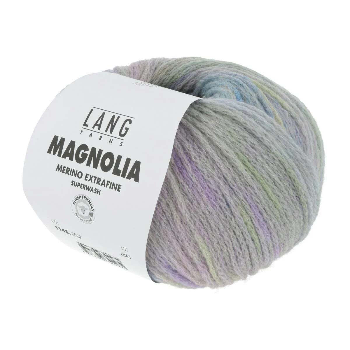Lang Yarns - Magnolia 0007 blau beige lila