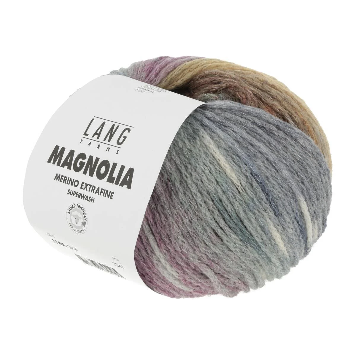 Lang Yarns - Magnolia 0008 cognac jeans petrol