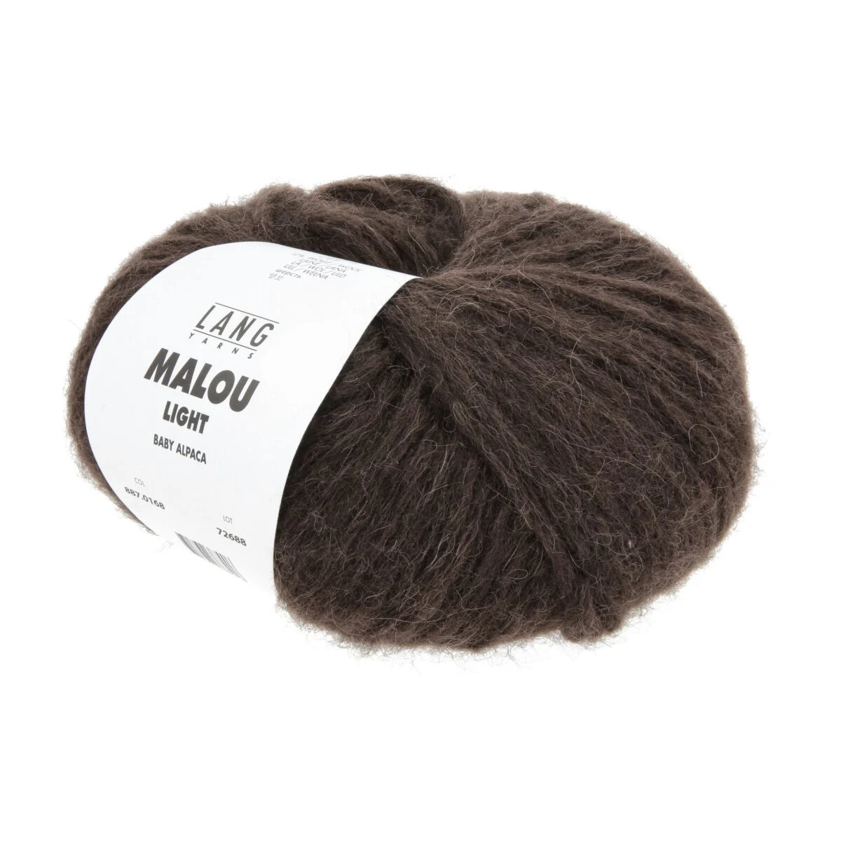 Lang Yarns - Malou Light 0168 schokolade
