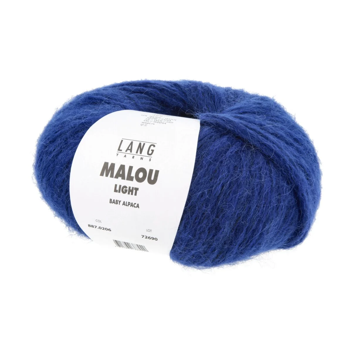 Lang Yarns - Malou Light 0206 blau royal