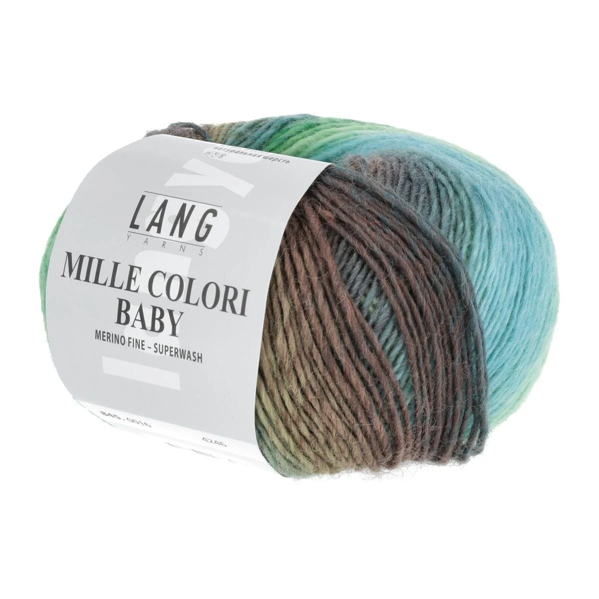 Lang Yarns - Mille Colori Baby 0016 apfel smaragd prato