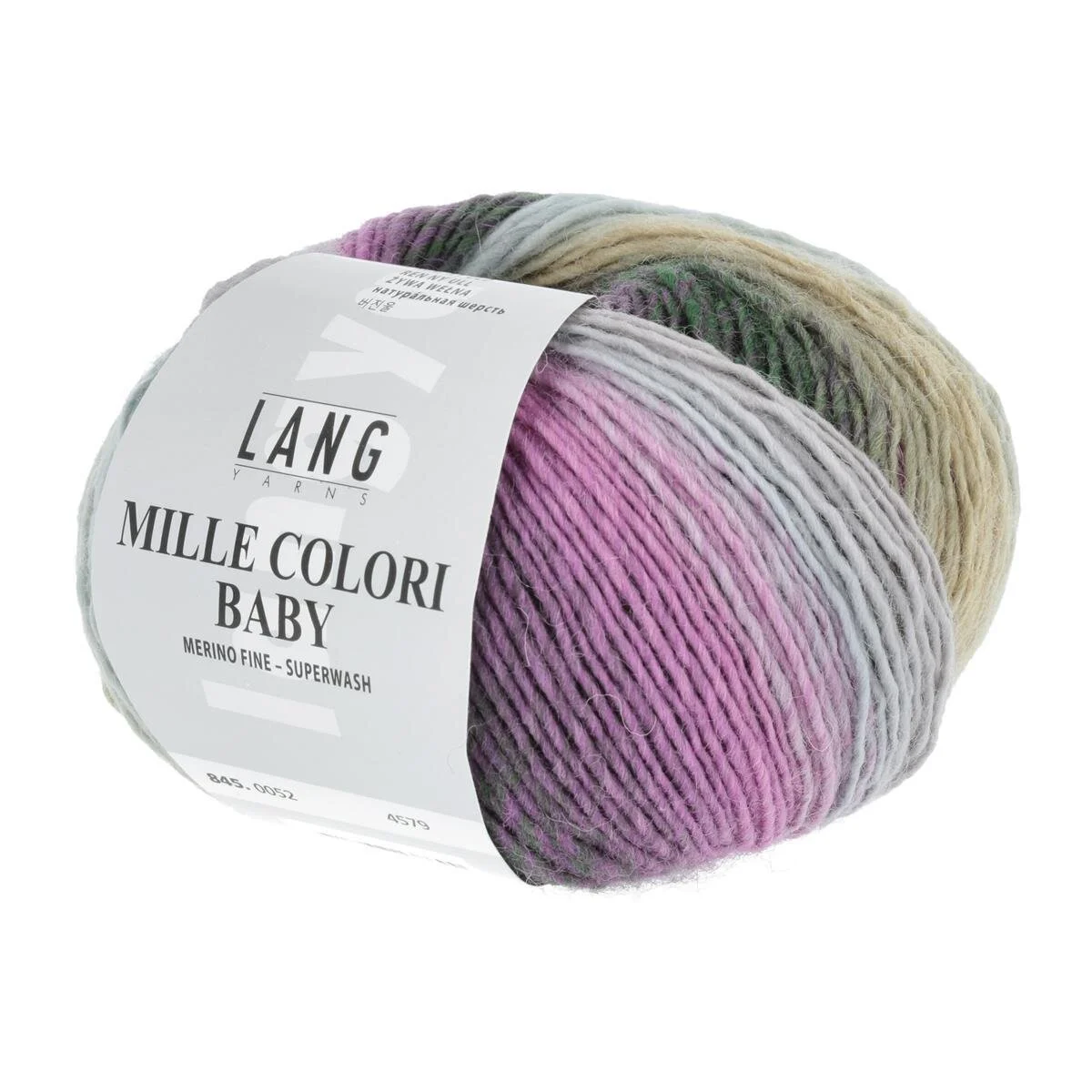 Lang Yarns - Mille Colori Baby 0052 pastell