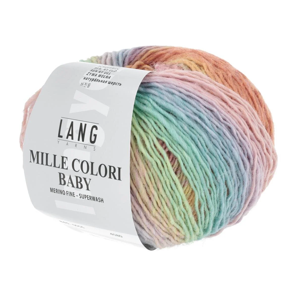 Lang Yarns - Mille Colori Baby 0056 petrol violett