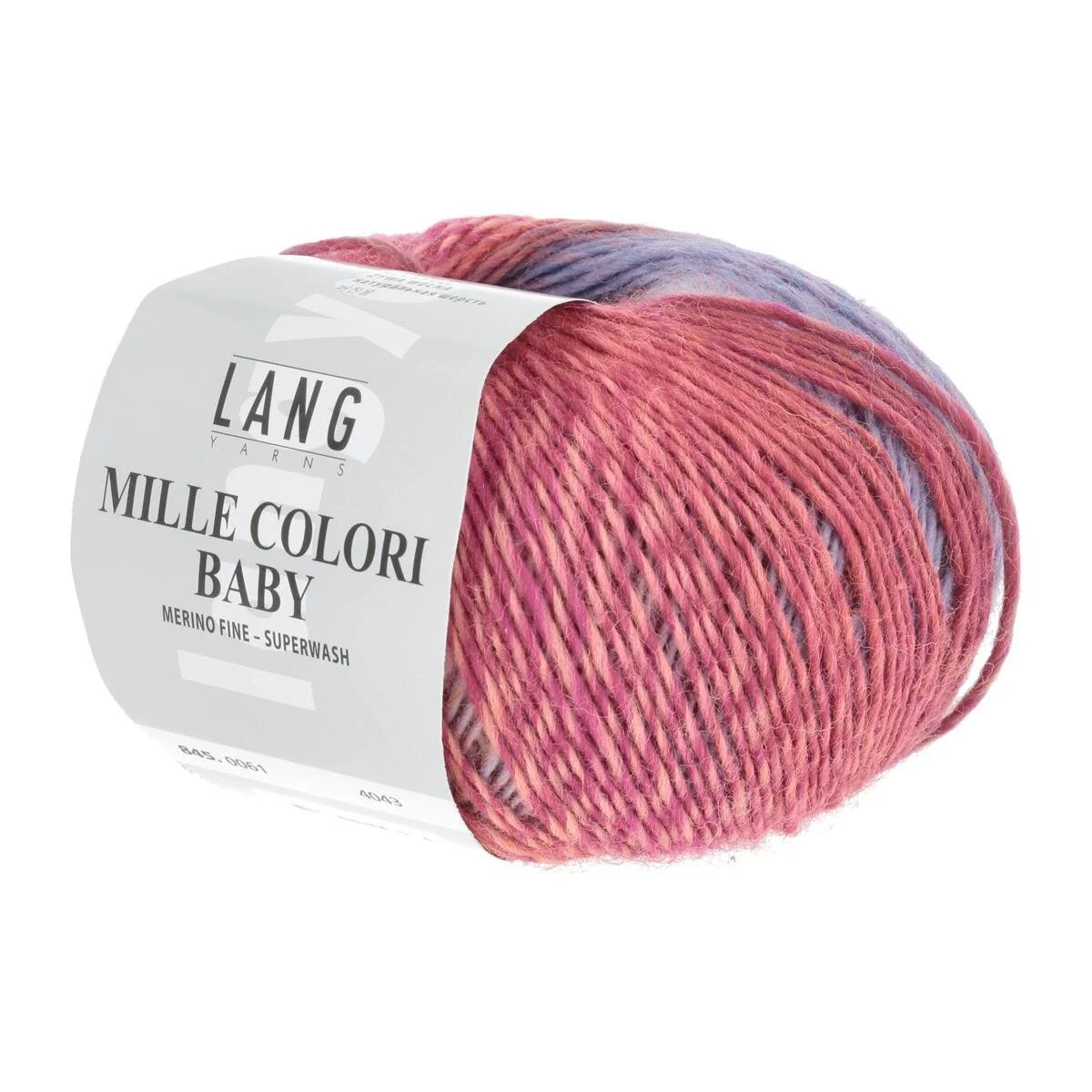 Lang Yarns - Mille Colori Baby 0061 rot pink