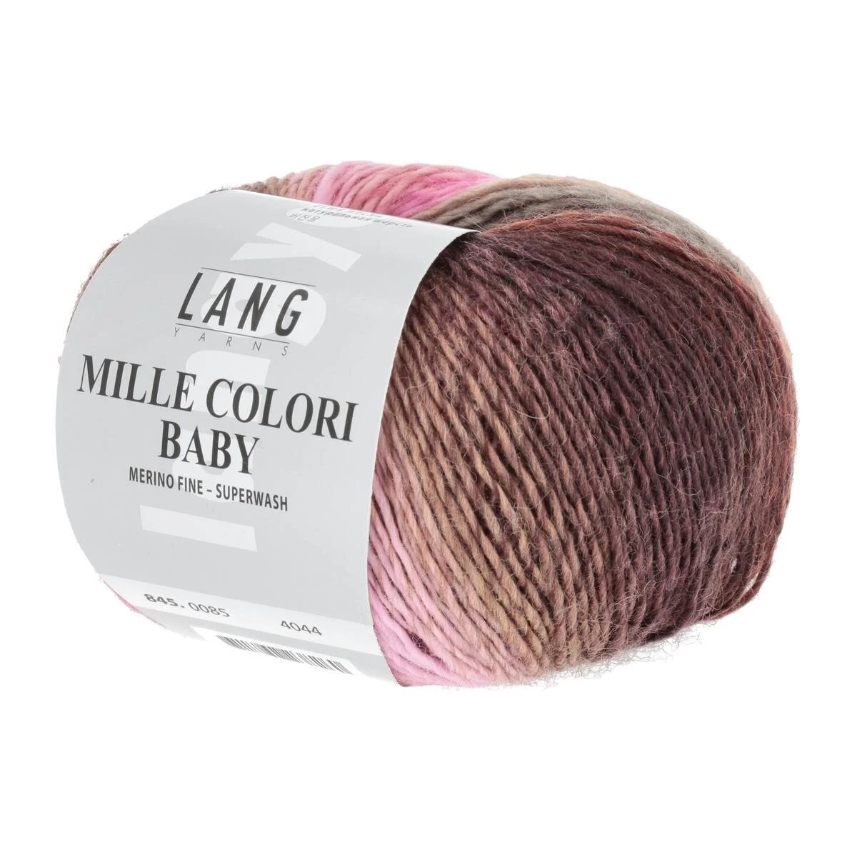 Lang Yarns - Mille Colori Baby 0085 pink braun
