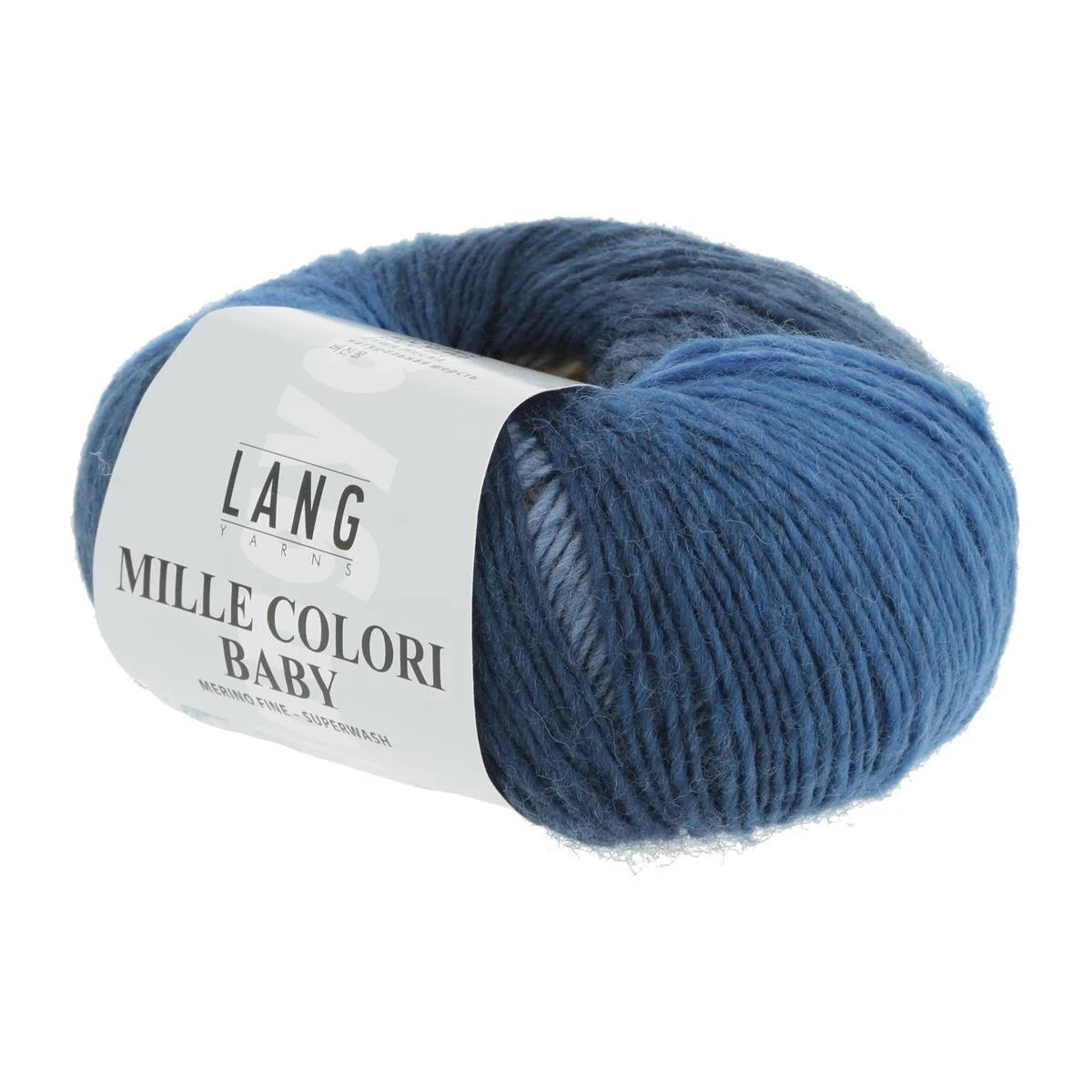 Lang Yarns - Mille Colori Baby 0202 bunt blau braun atlantik