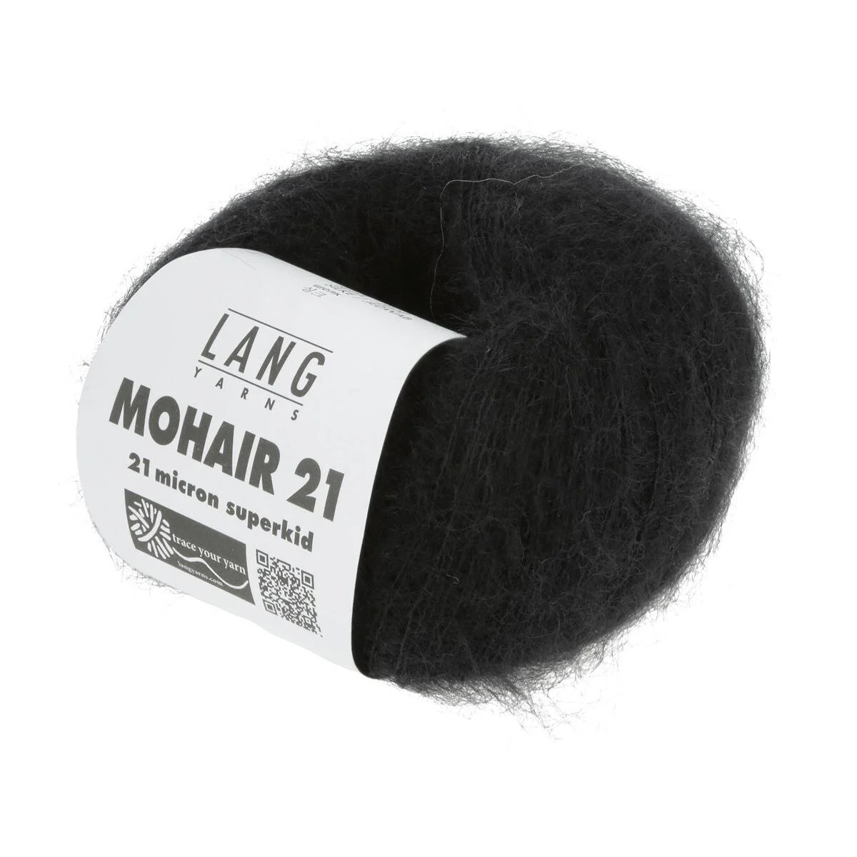 Lang Yarns - Mohair 21 0004 schwarz
