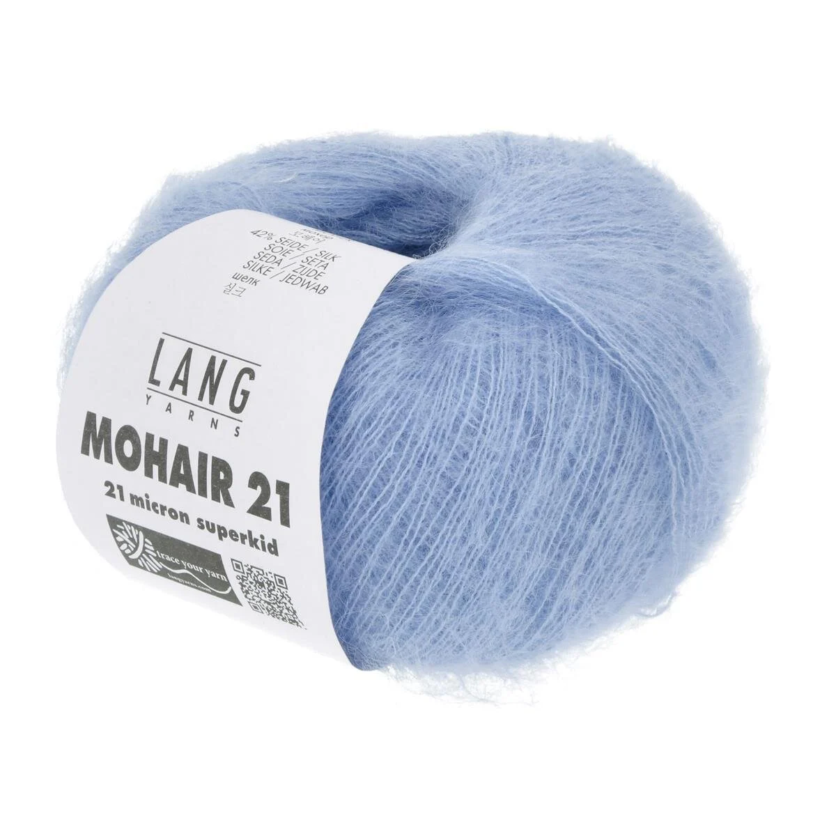 Lang Yarns - Mohair 21 0021 hellblau