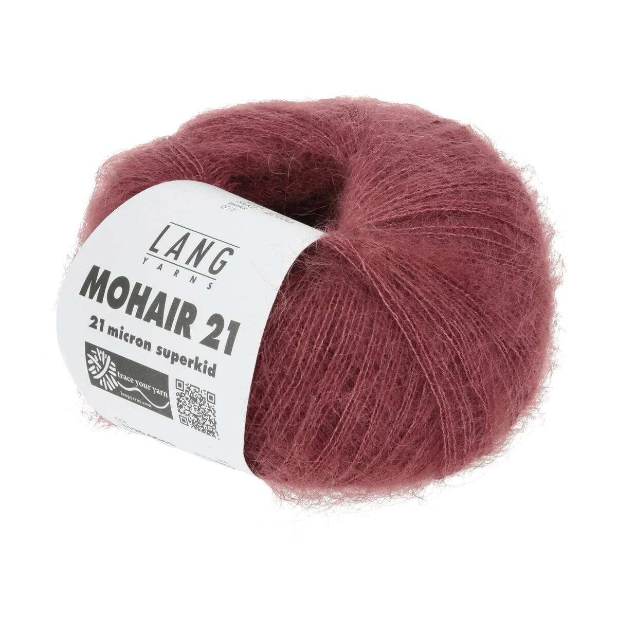 Lang Yarns - Mohair 21 0063 dunkelrot