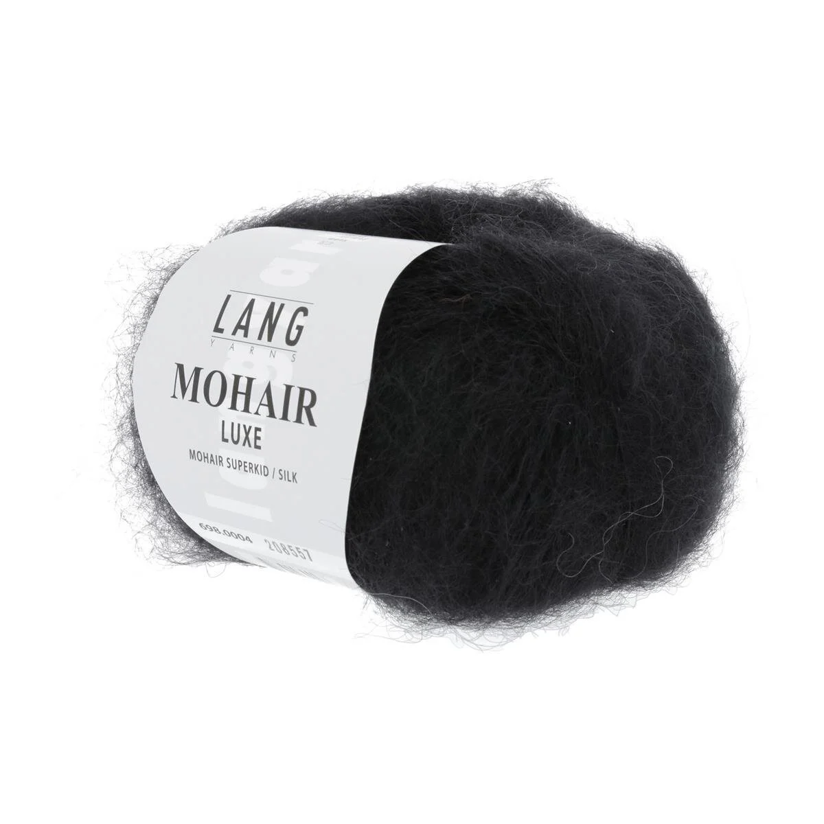 Lang Yarns - Mohair Luxe 0004 schwarz