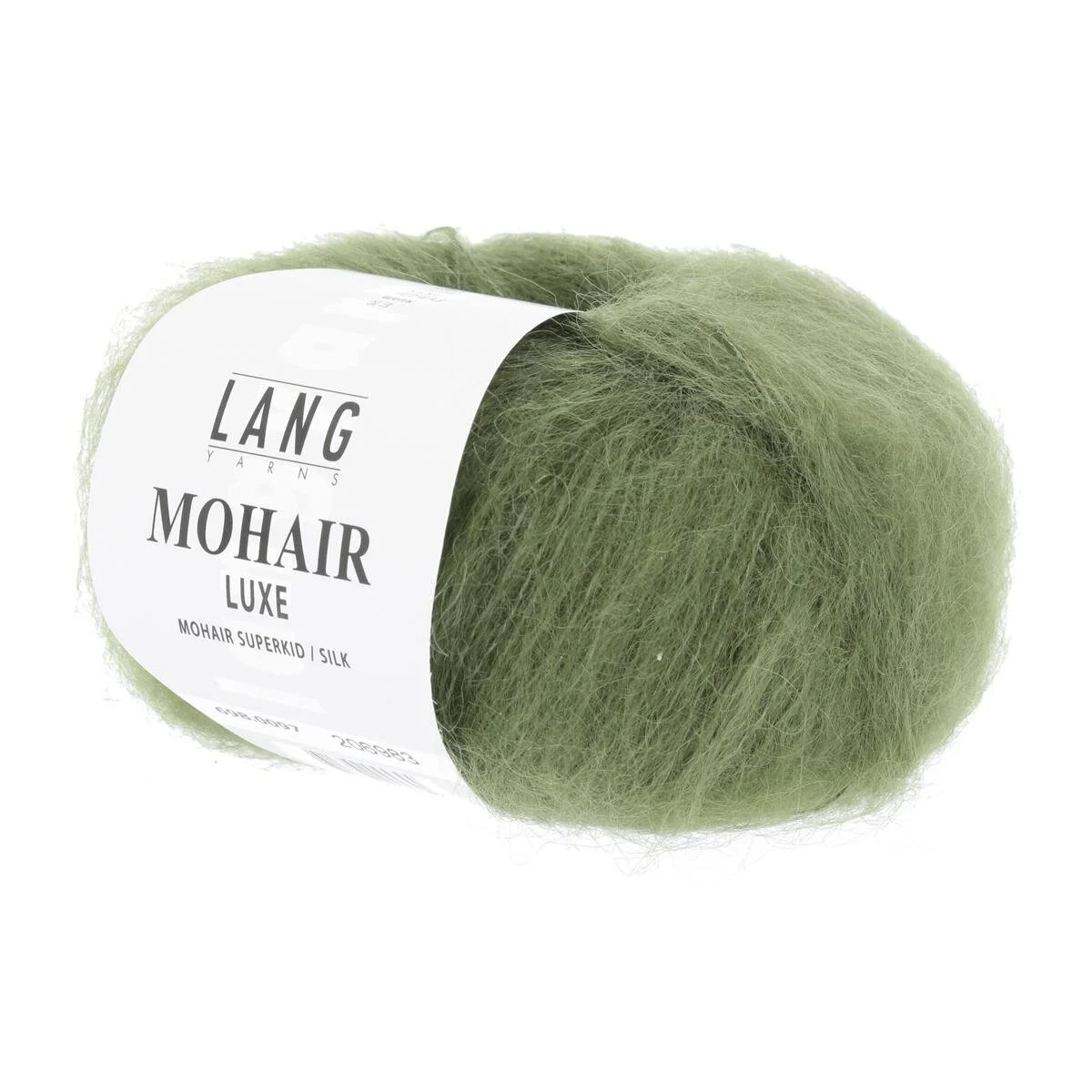 Lang Yarns - Mohair Luxe 0097 olive mittel