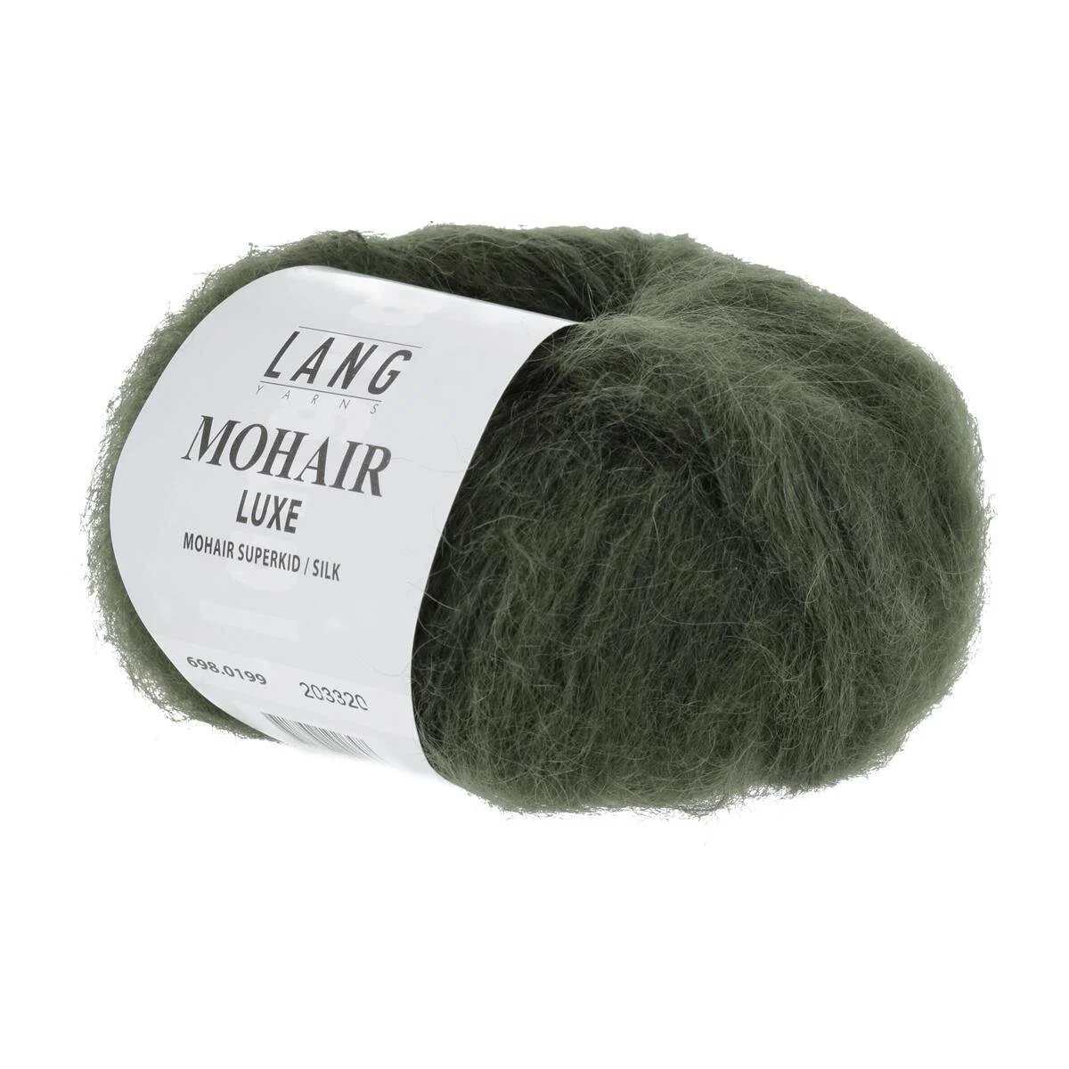 Lang Yarns - Mohair Luxe 0199 olive dunkel
