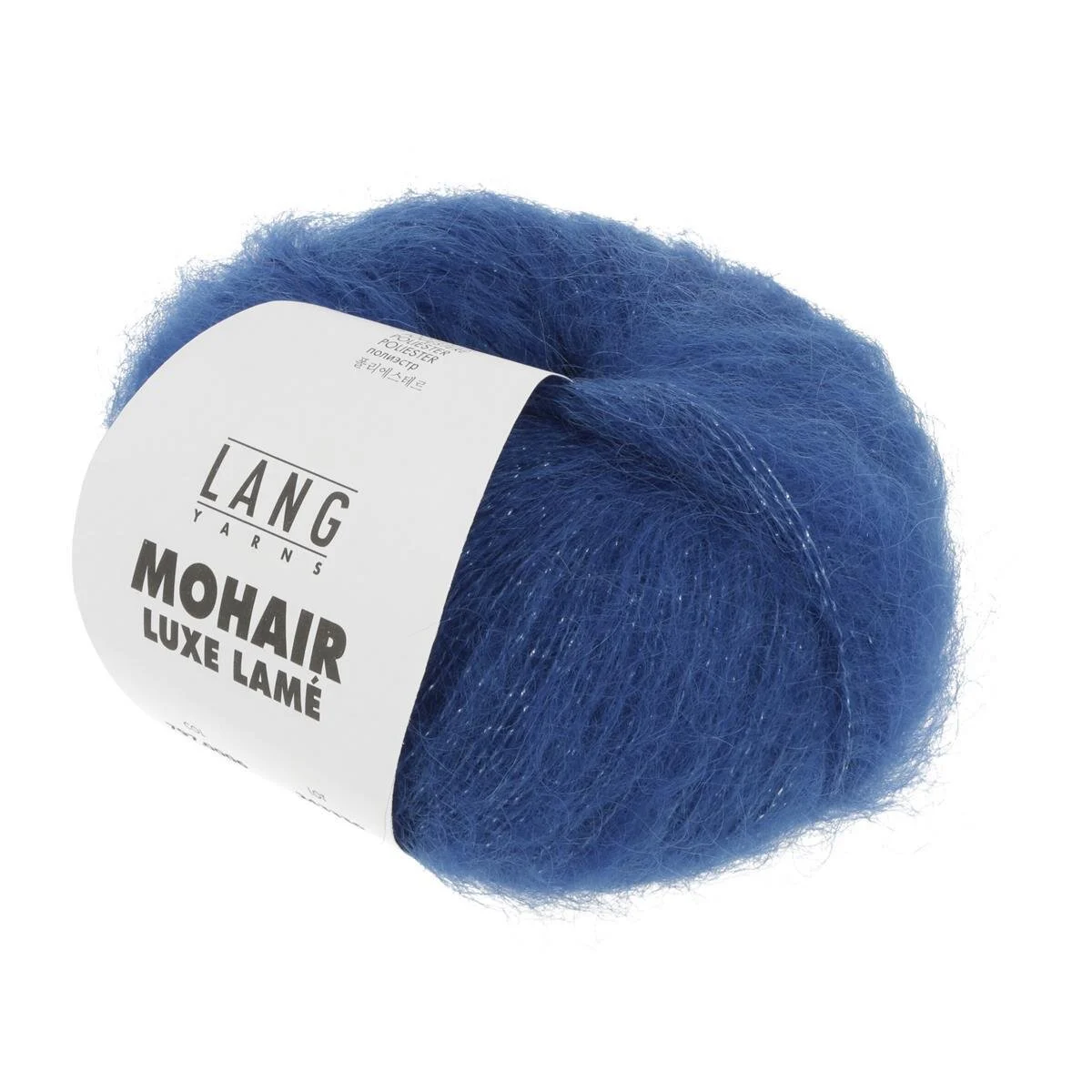Lang Yarns - Mohair Luxe Lame 0006 silber - royal