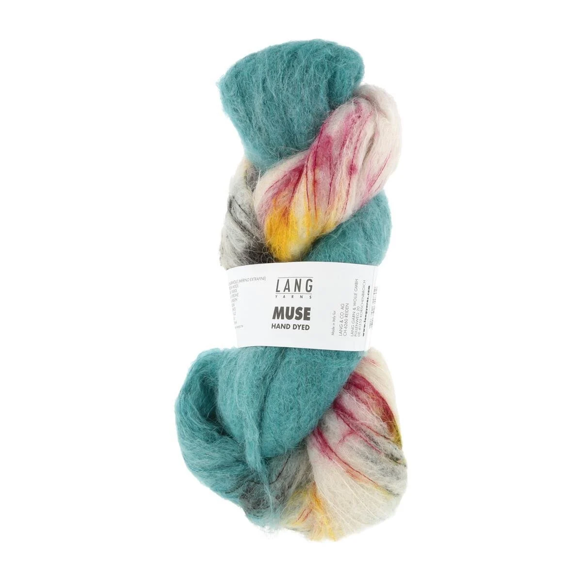 Lang Yarns - Muse 0009 türkis bedruckt