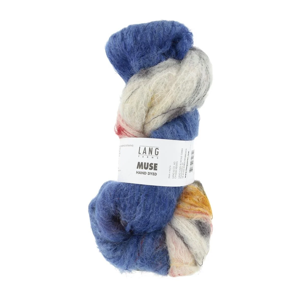 Lang Yarns - Muse 0011 blau bedruckt