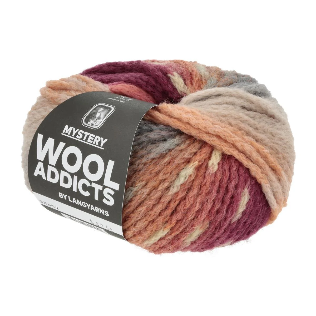 Lang Yarns - Mystery 0002 orange grey bordeaux
