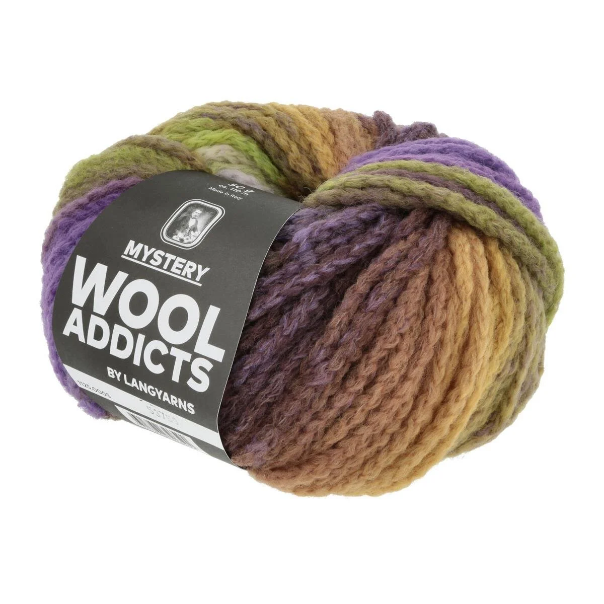 Lang Yarns - Mystery 0005 brown lilac olive