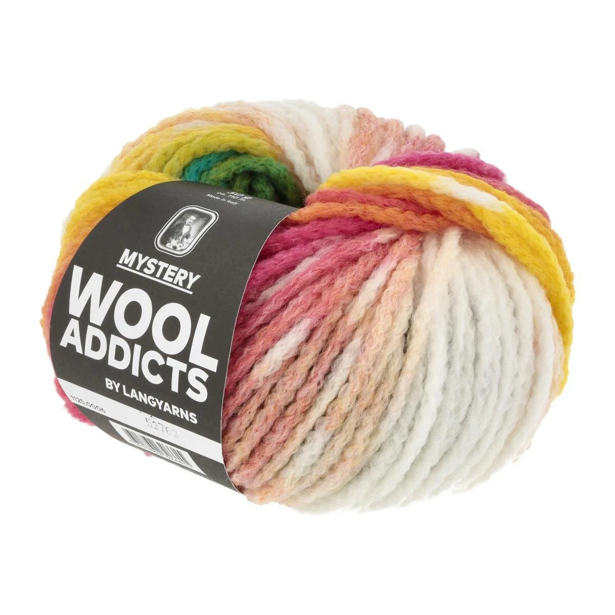 Lang Yarns - Mystery 0006 white rainbow