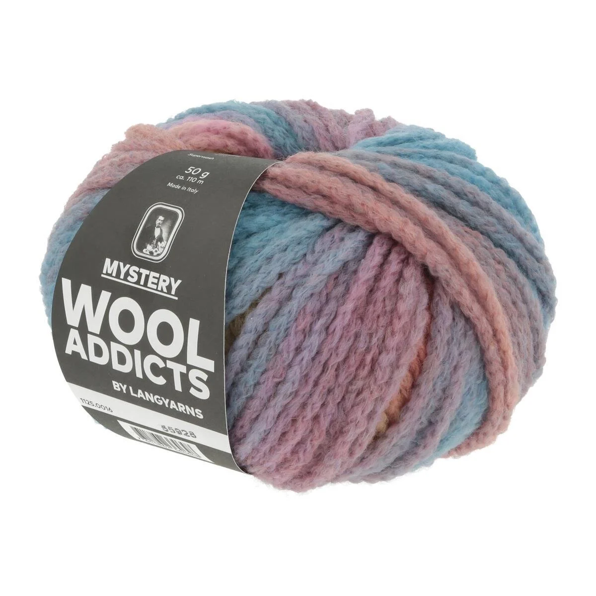 Lang Yarns - Mystery 0016 turquoise orange sand