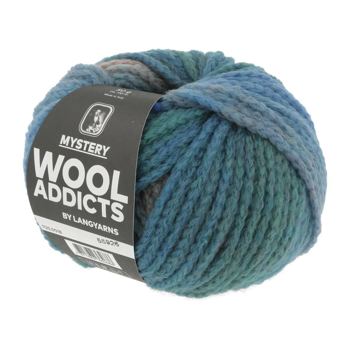 Lang Yarns - Mystery 0018 blue petrol brown