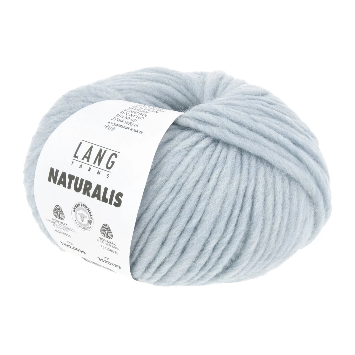 Lang Yarns - Naturalis 0020 baby blau