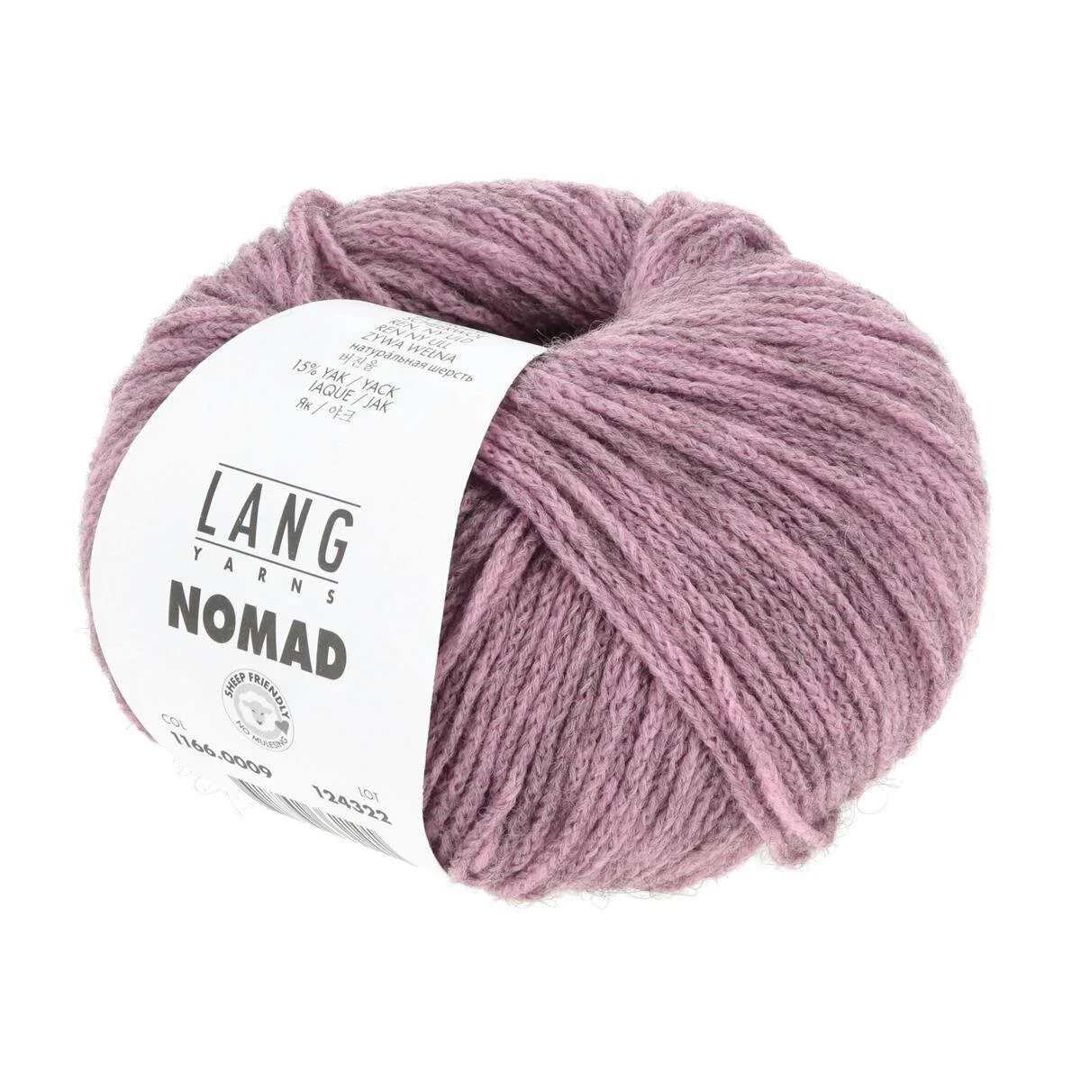 Lang Yarns - Nomad 0009 rosa