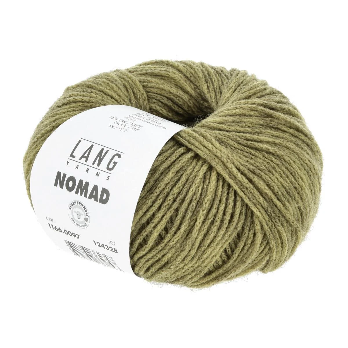 Lang Yarns - Nomad 0097 ölive