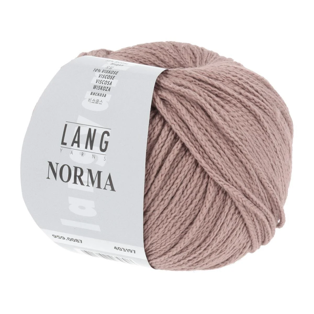 Lang Yarns - Norma 0087 rosenholz
