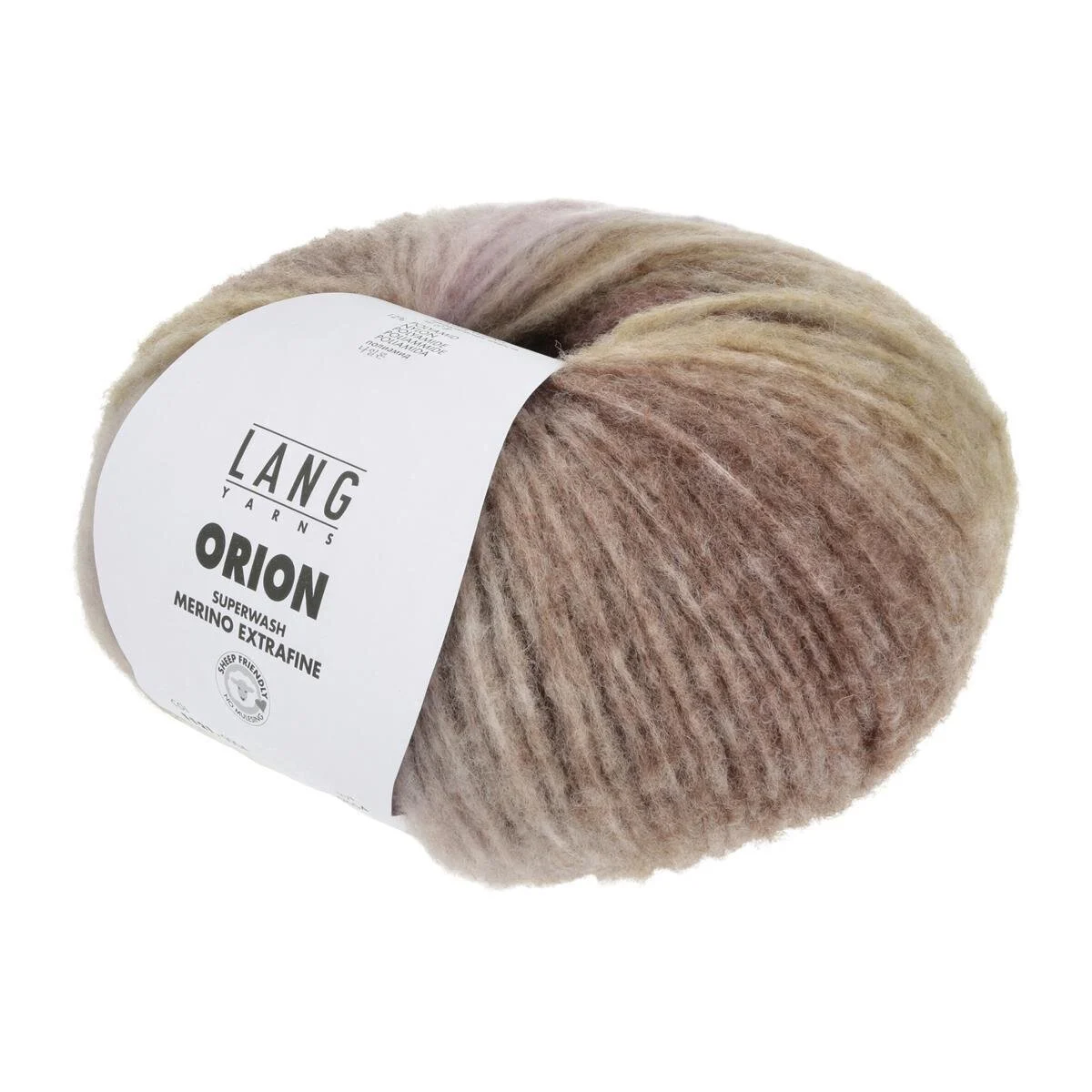 Lang Yarns - Orion 0004 olive violett braun