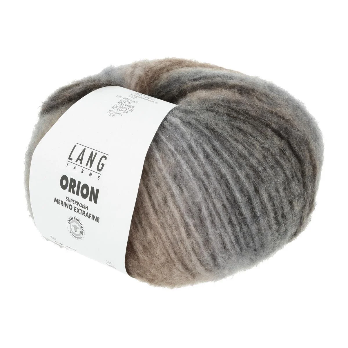 Lang Yarns - Orion 0012 grau beige