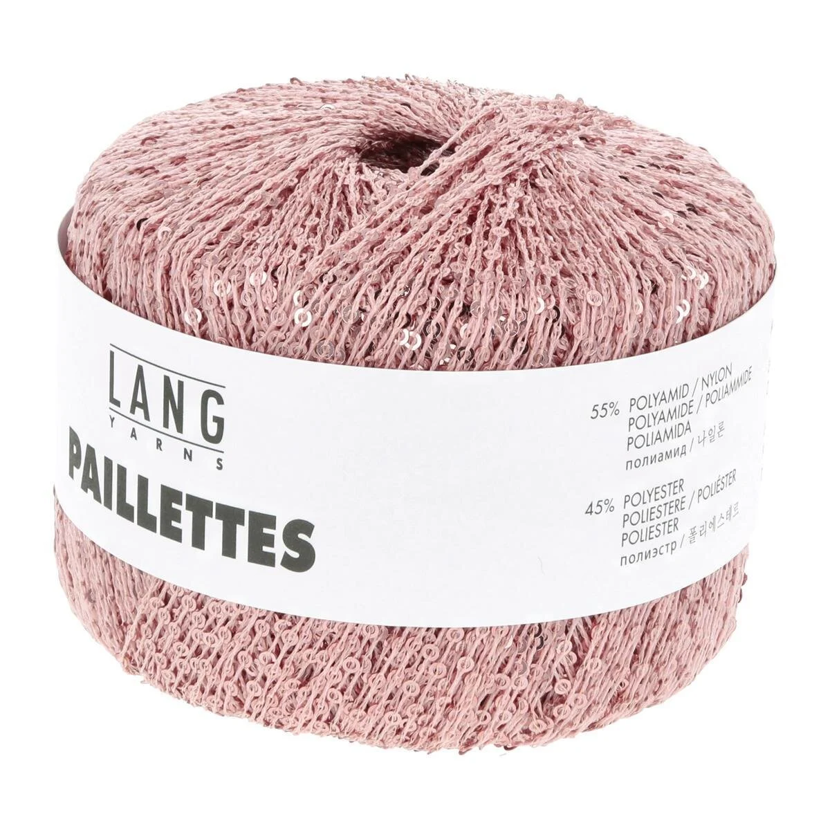 Lang Yarns - Paillettes 0009 rosa