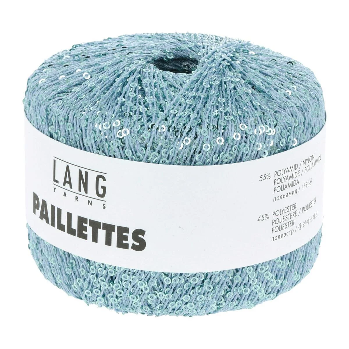 Lang Yarns - Paillettes 0020 hellblau