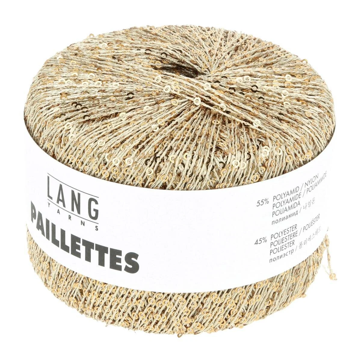 Lang Yarns - Paillettes 0096 hellbeige