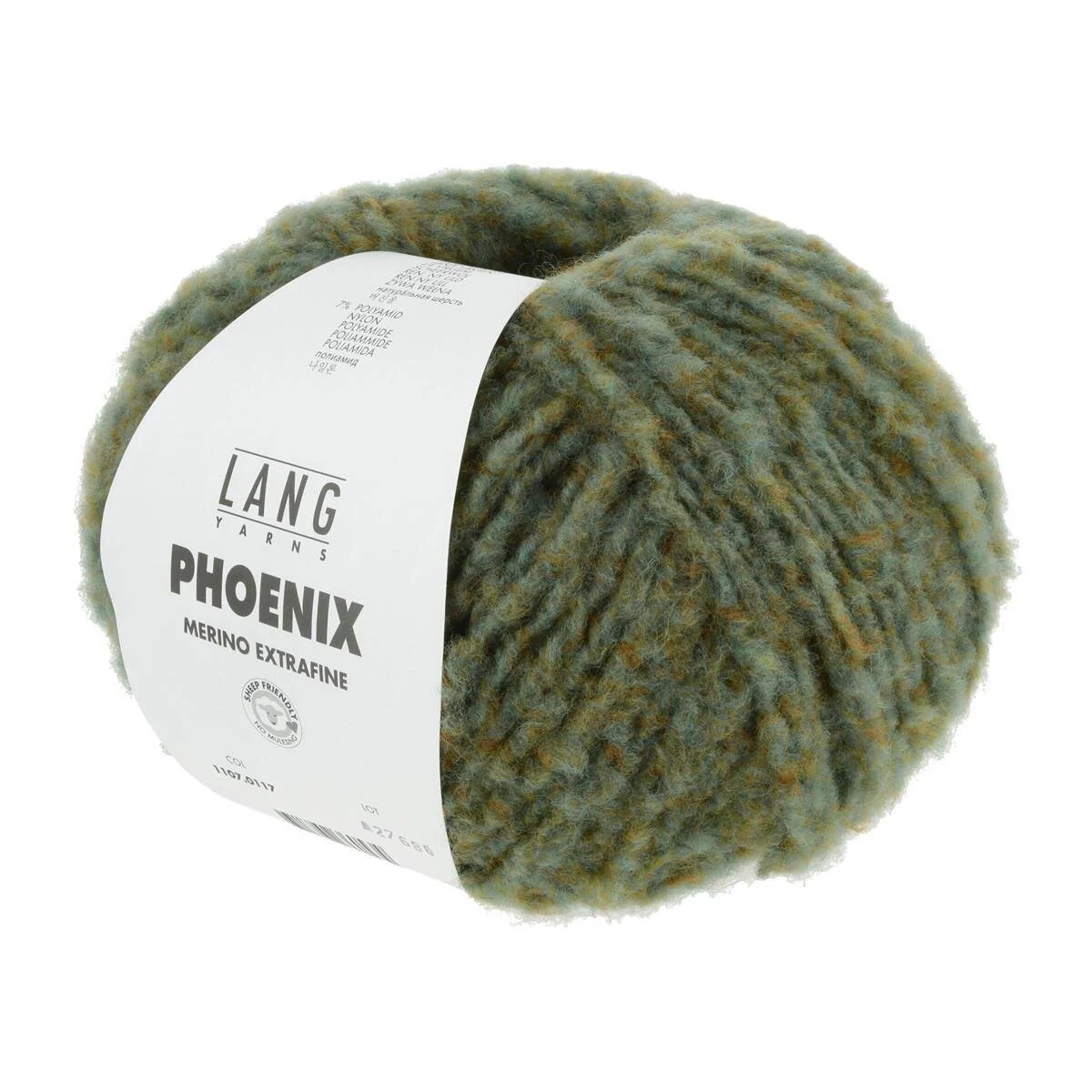 Lang Yarns - Phoenix 0117 grün chante claire