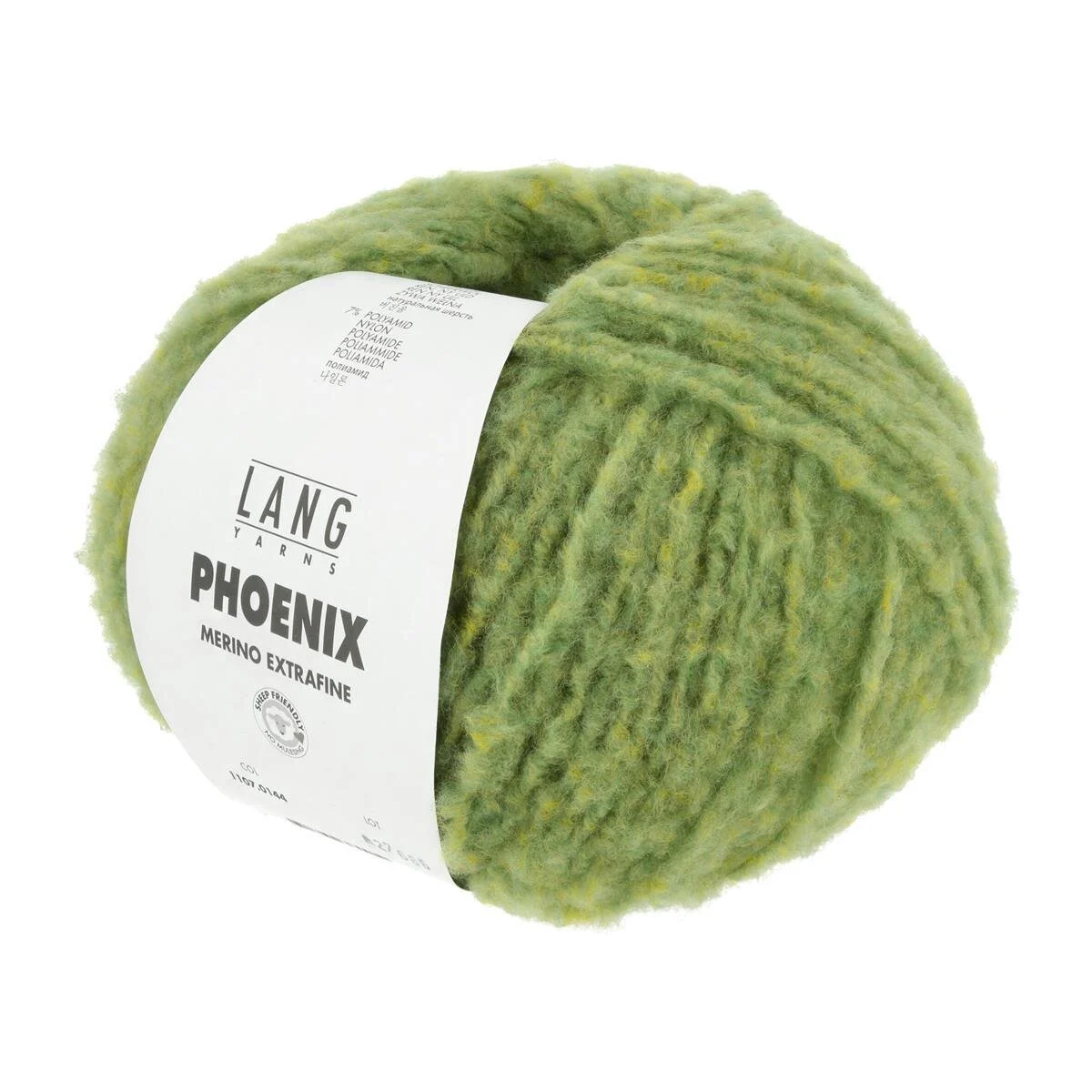 Lang Yarns - Phoenix 0144 limone chante claire