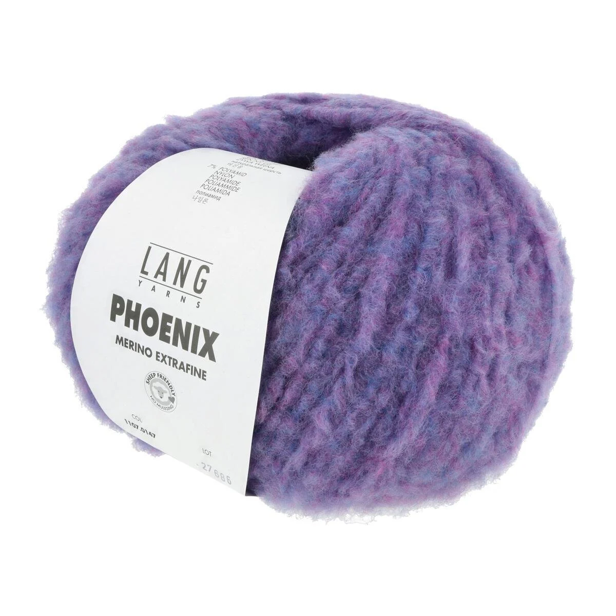 Lang Yarns - Phoenix 0147 violett chante claire
