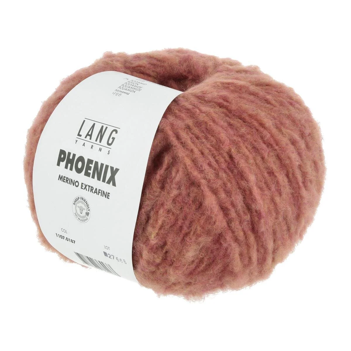 Lang Yarns - Phoenix 0187 ziegel chante claire