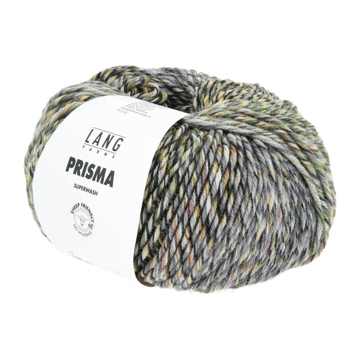 Lang Yarns - Prisma 0003 schwarz hellgrün grau