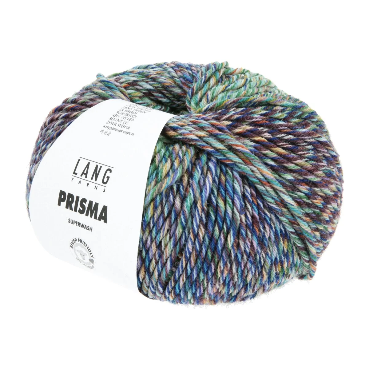 Lang Yarns - Prisma 0004 royal helltürkis grün