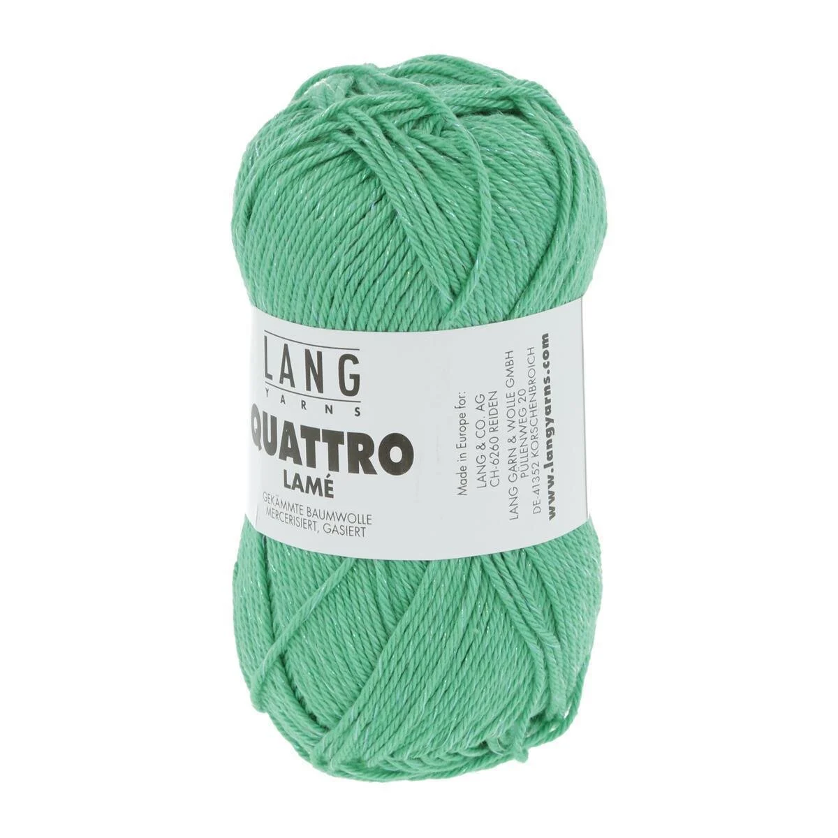 Lang Yarns - Quattro Lamé 0017 grün