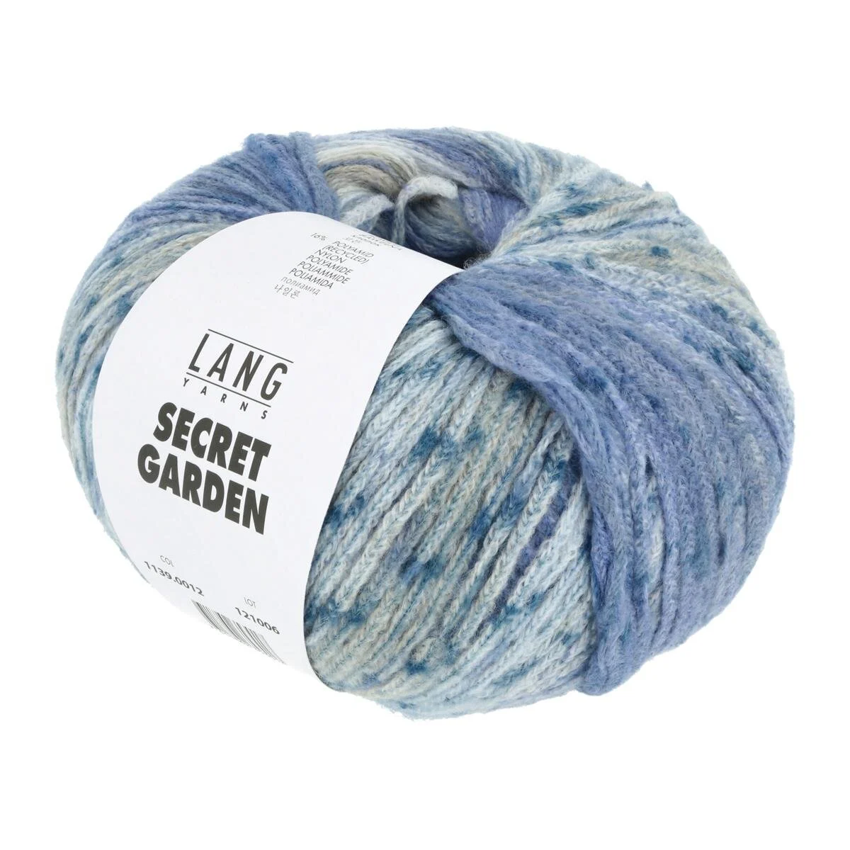 Lang Yarns - Secret Garden 0012 blau sand