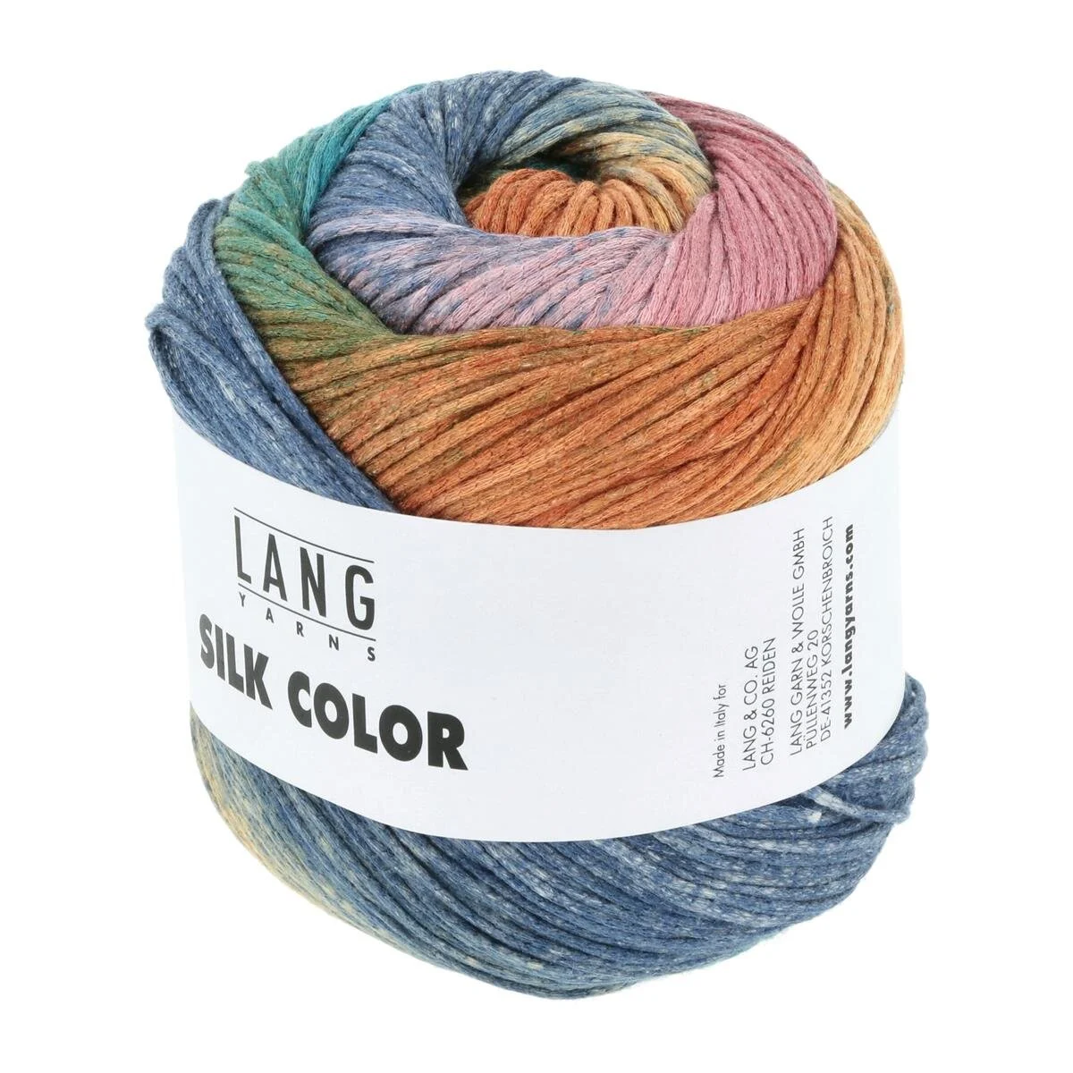 Lang Yarns - Silk Color 0002 bunt