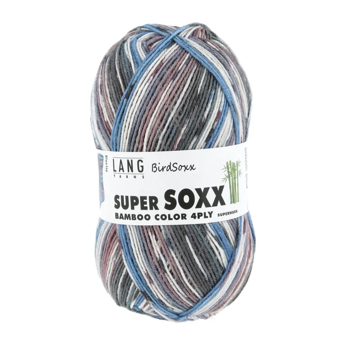 Lang Yarns - Super Soxx Bamboo Bird Color 4-fach