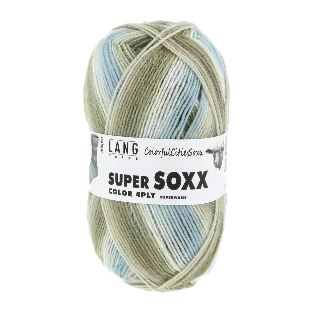 Lang Yarns - Super Soxx Color 4-fach ColorfulCitiesSoxx