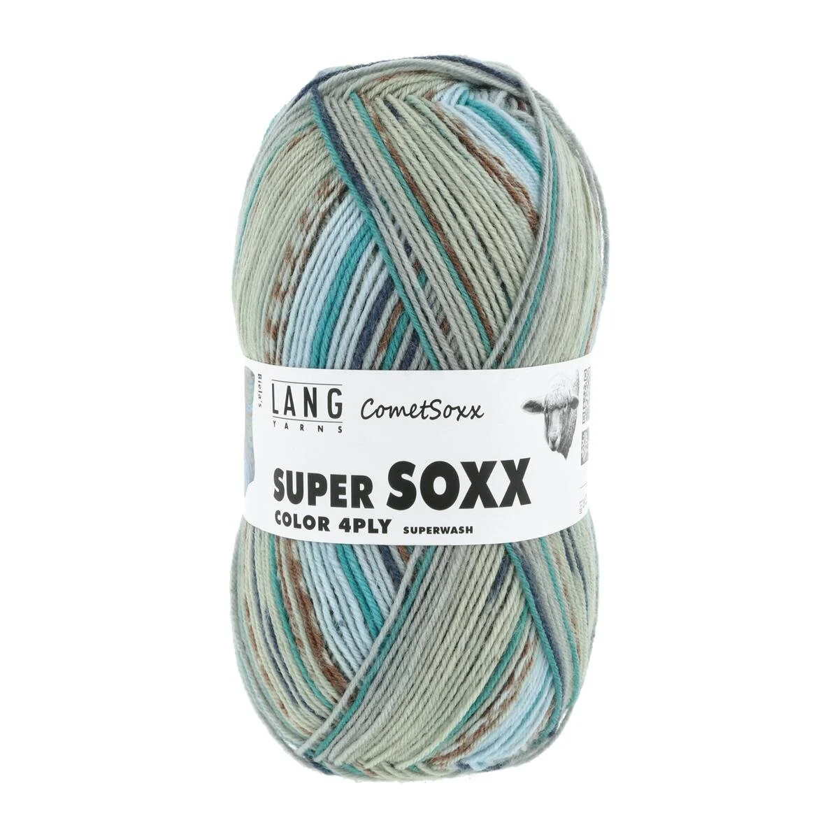 Lang Yarns - Super Soxx Color 4-fach CometSoxx