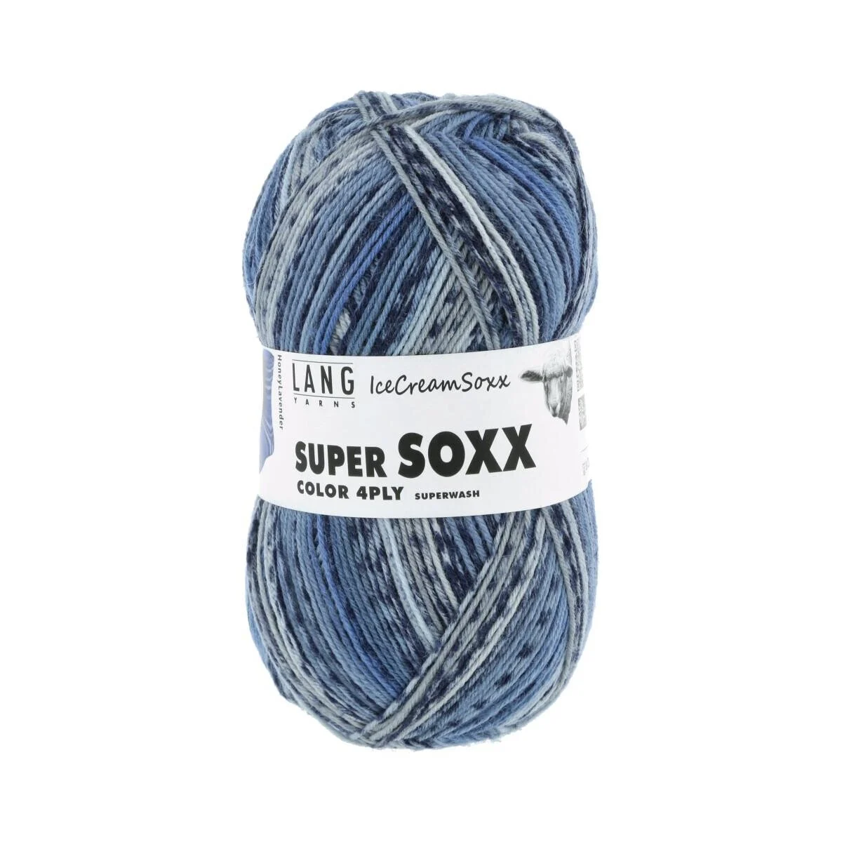 Lang Yarns - Super Soxx Color 4-fach IceCreamSoxx