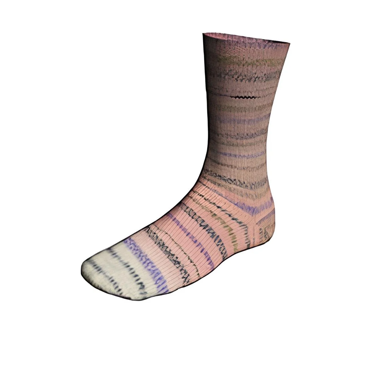 Lang Yarns - Twin Soxx 4-fach Watercolor 0459 lachs